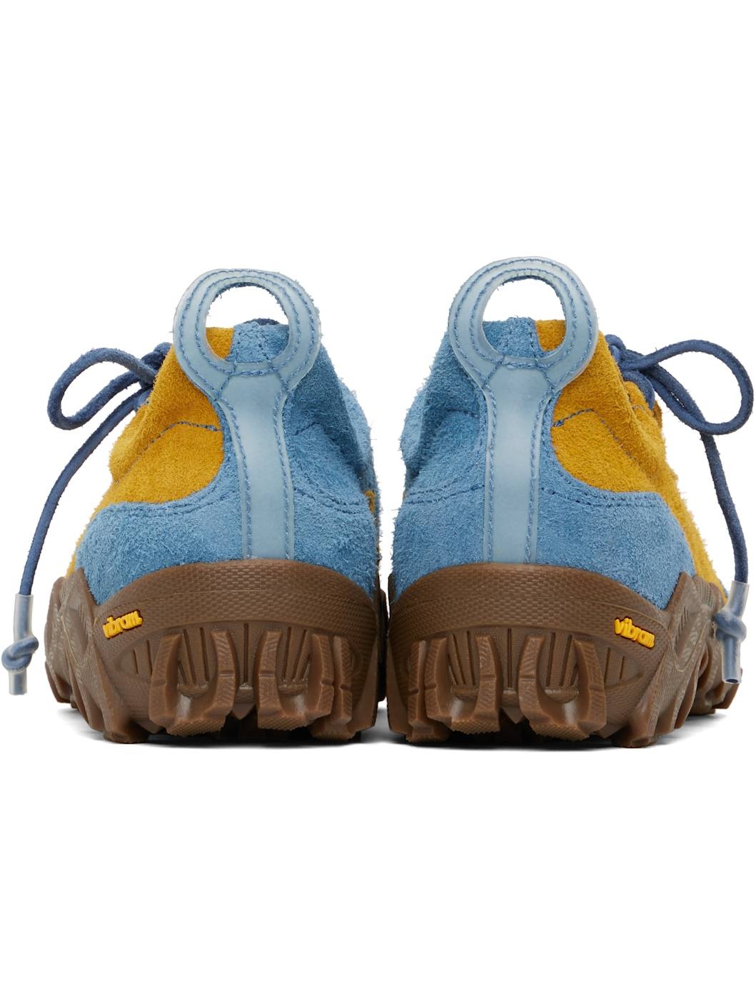 Blue & Tan Gabe Sneakers - 2