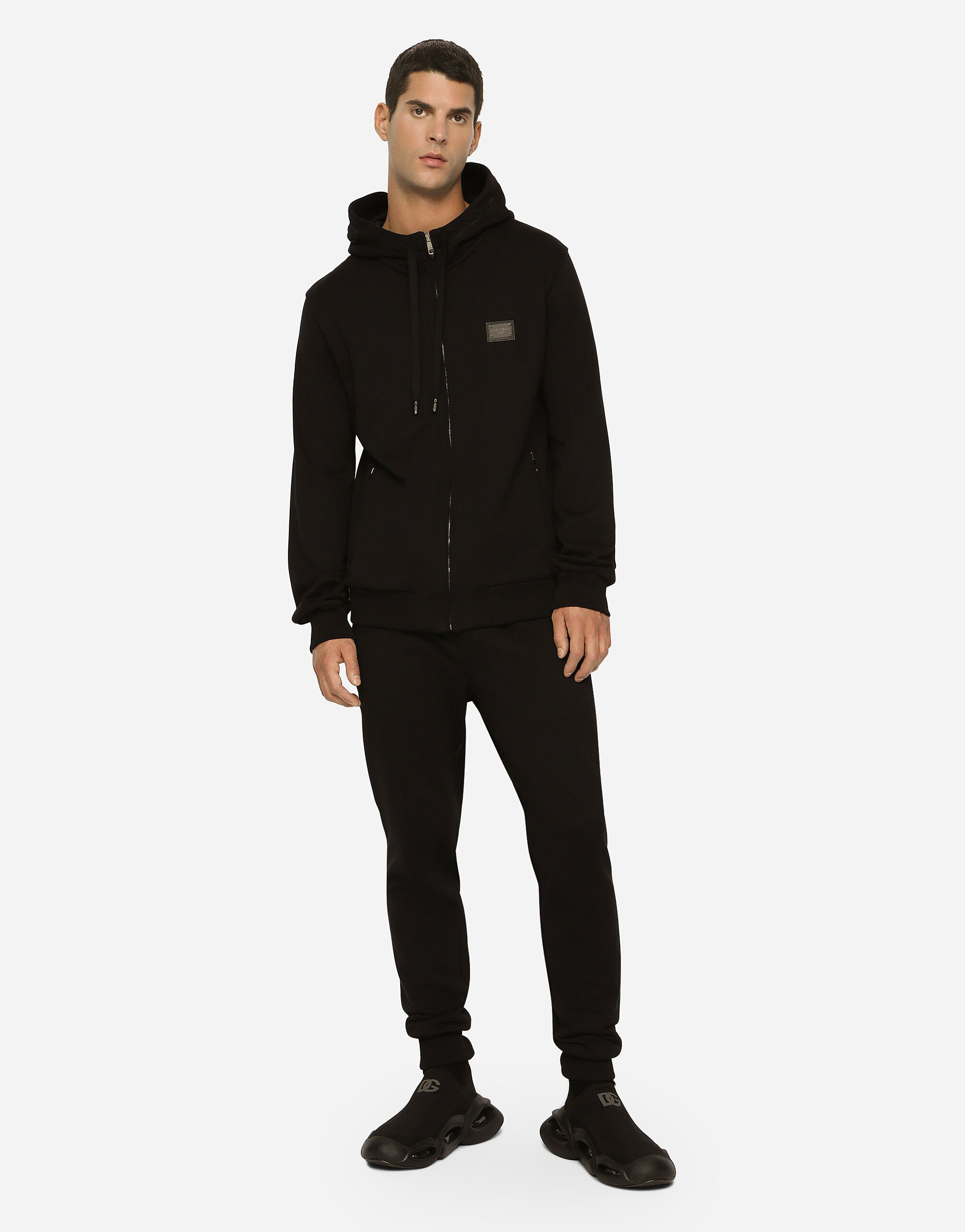 Jersey zip-up hoodie - 2