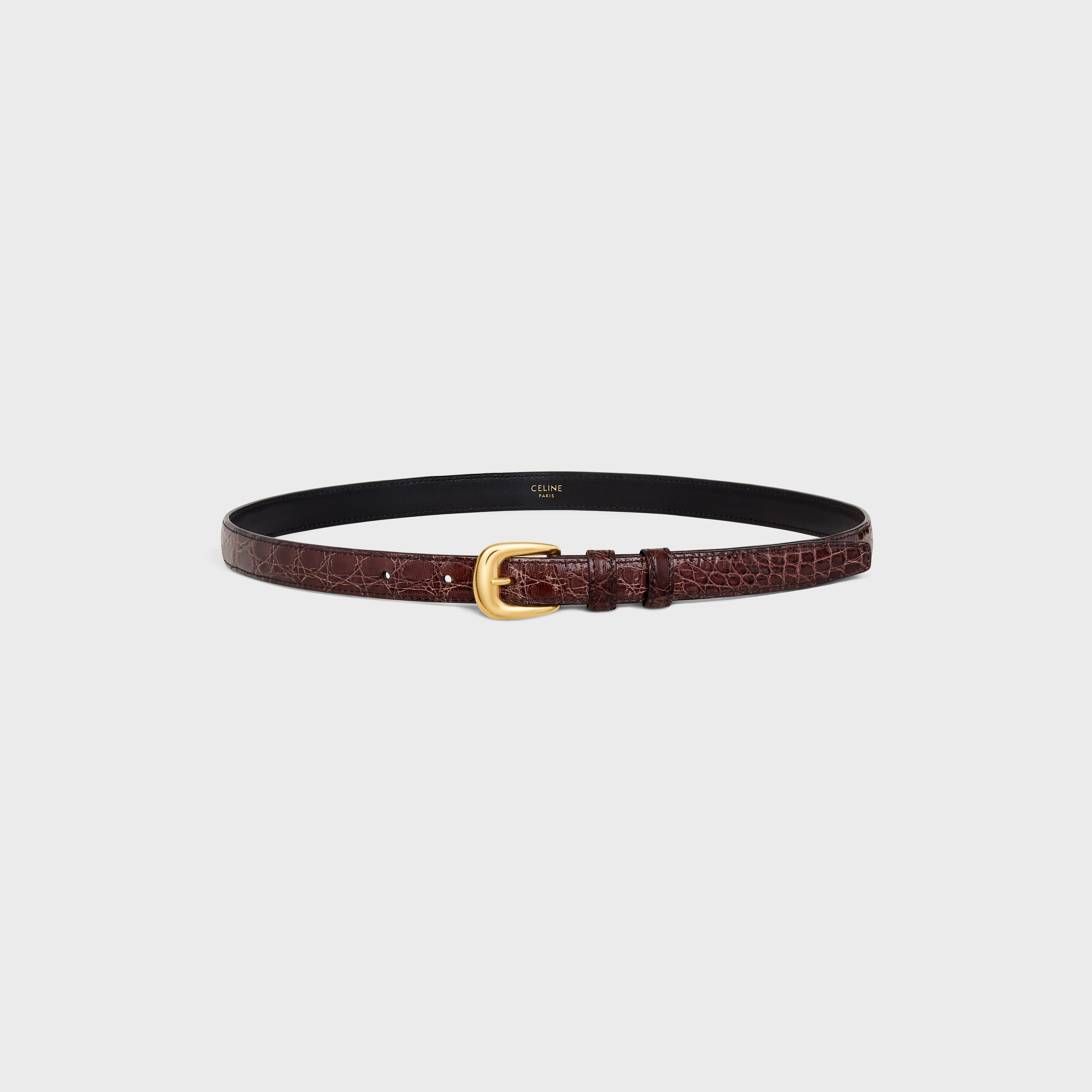 WESTERN ELEGANT BELT IN Crocodile - 3