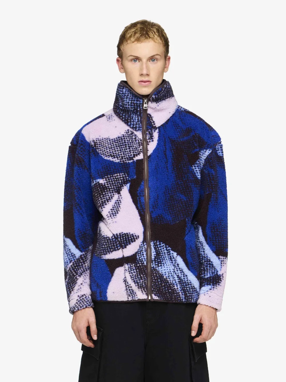 PRINTED ZIP FRONT JACKET - 2