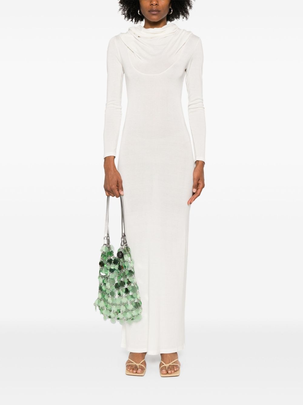 fine-knit maxi dress - 2