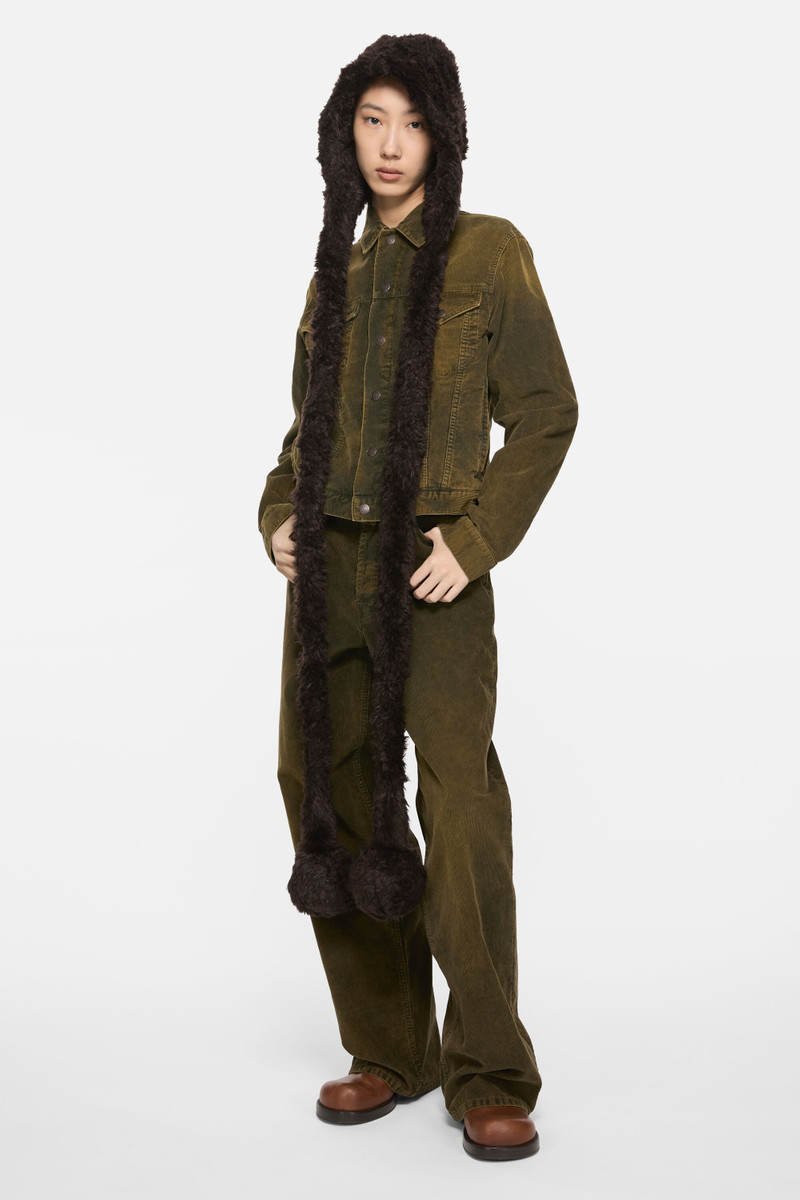 Acne Studios Corduroy jacket - Olive green outlook