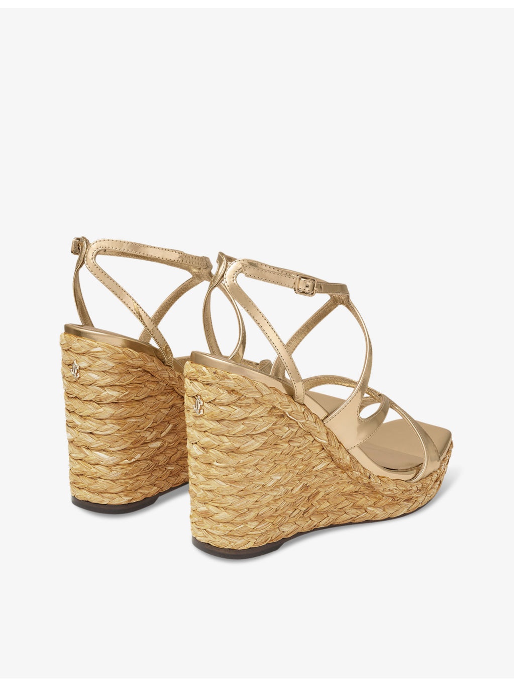 Ayla 110 contrast-sole leather heeled sandals - 4