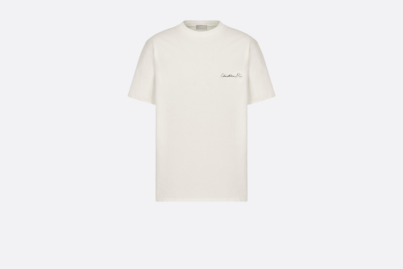 Handwritten Christian Dior Relaxed-Fit T-Shirt 1