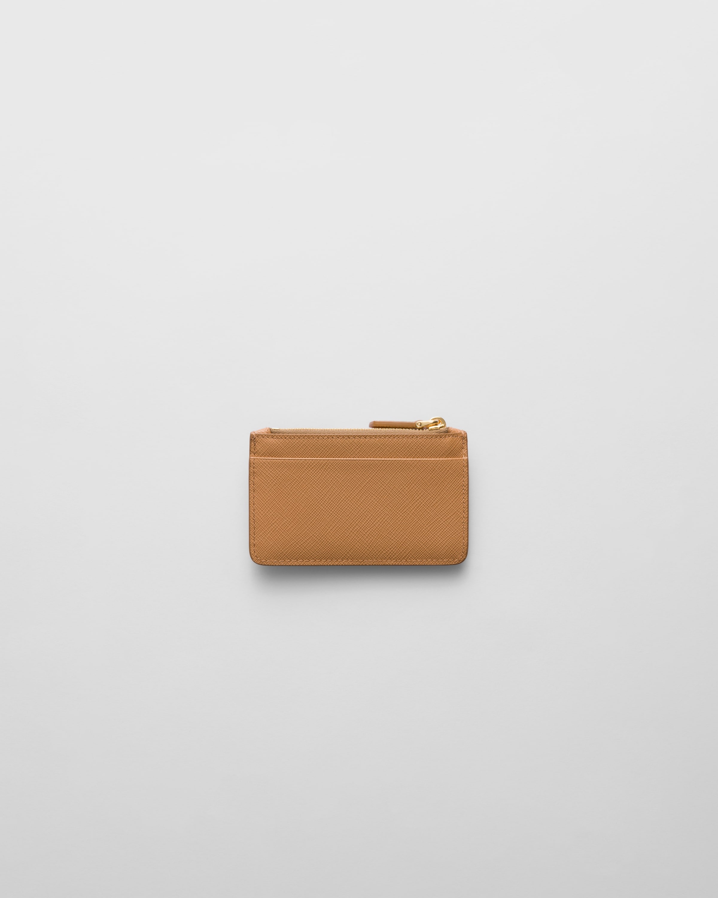 Saffiano and smooth leather card holder - 3