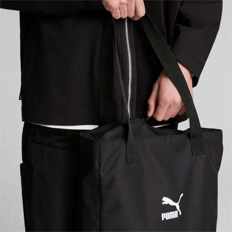 PUMA Classics Archive Tote Bag 'Black' 079987-01 - 4