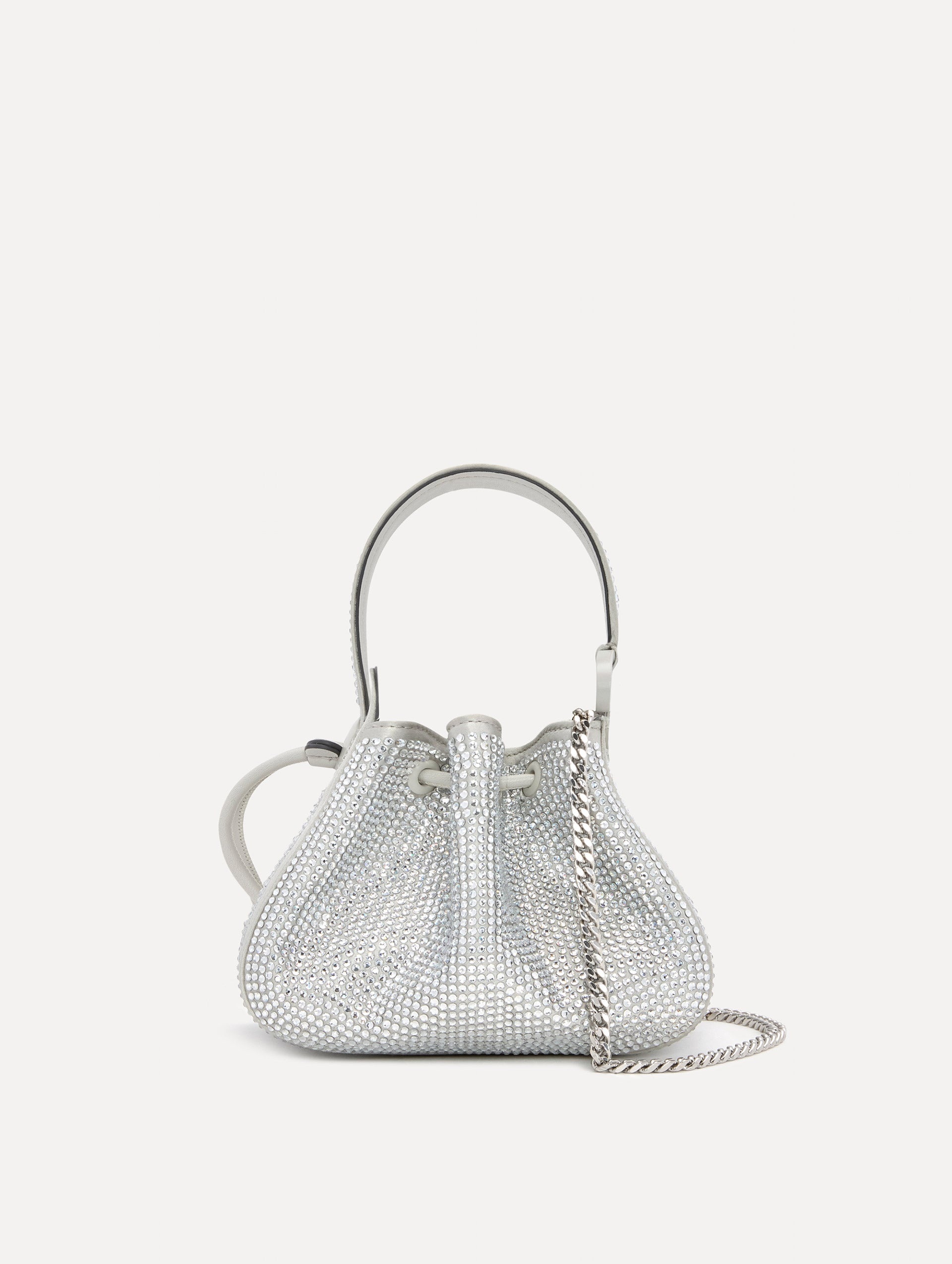 NANO CRYSTAL PAVÉ O HANDLE BAG - 4