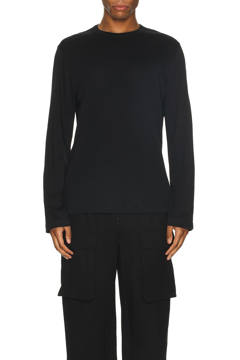 Helmut Lang Apex Fitted Long Sleeve Tee | revolve | REVERSIBLE