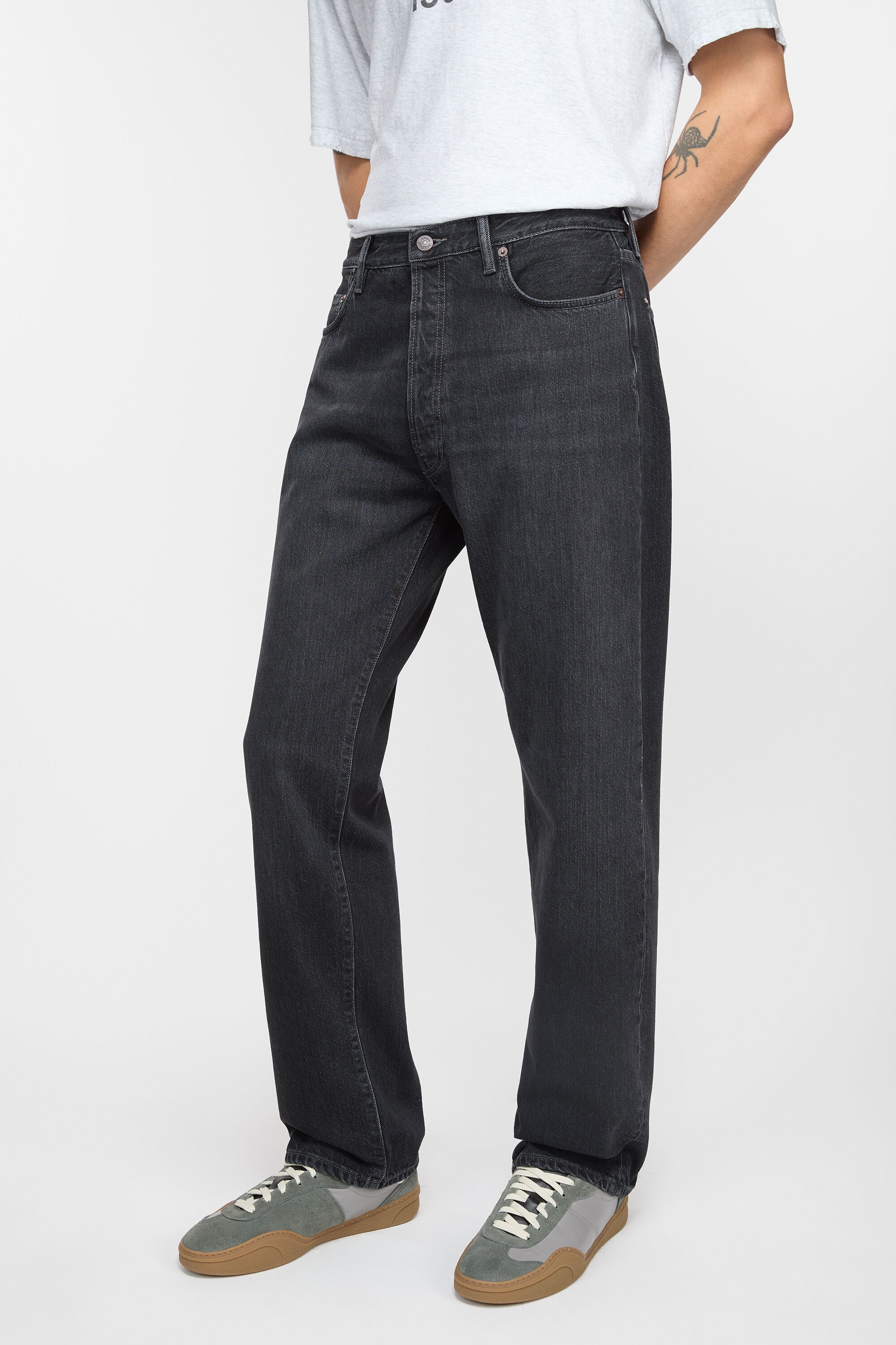 Loose fit jeans - 1999M - Black - 4