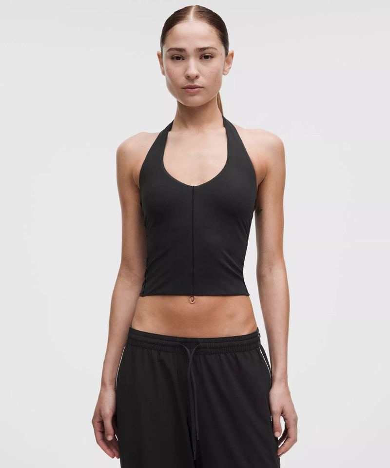Wundermost Ultra-Soft Nulu Halter Tank Top 1