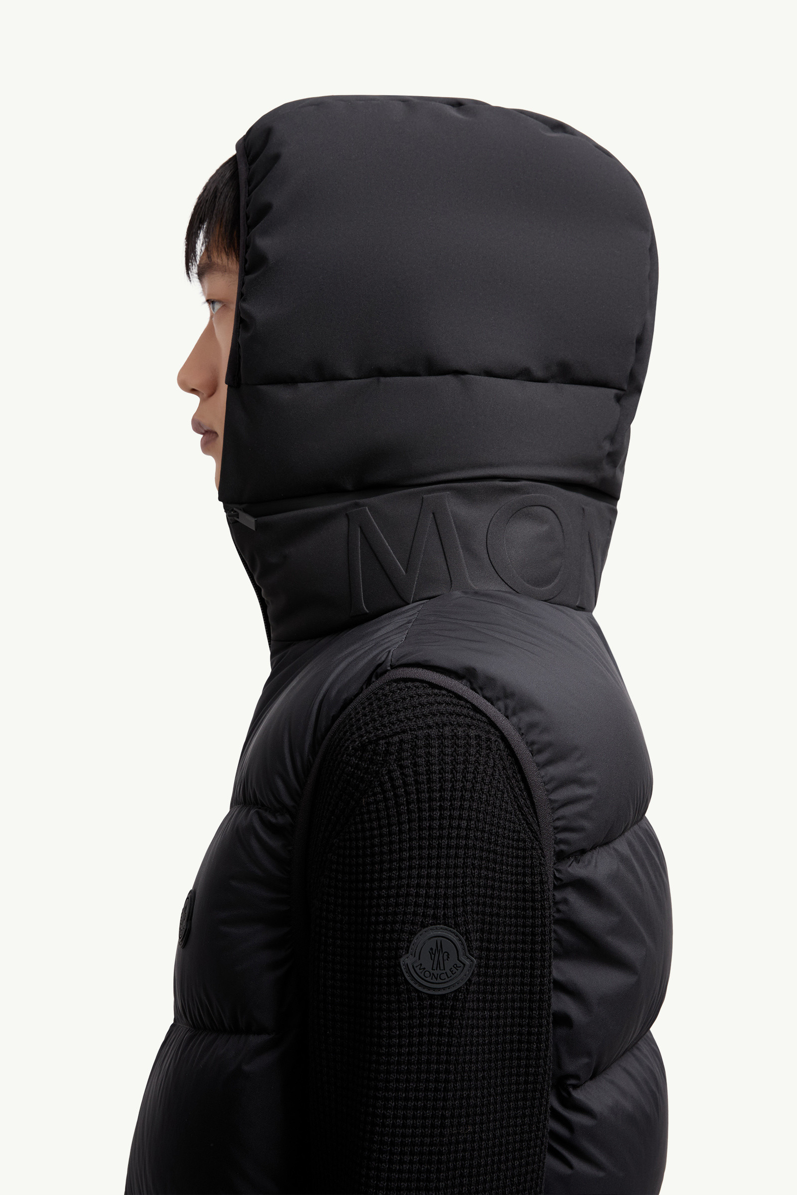 Guersac Diagonal-Quilted Hooded Down Vest - 4