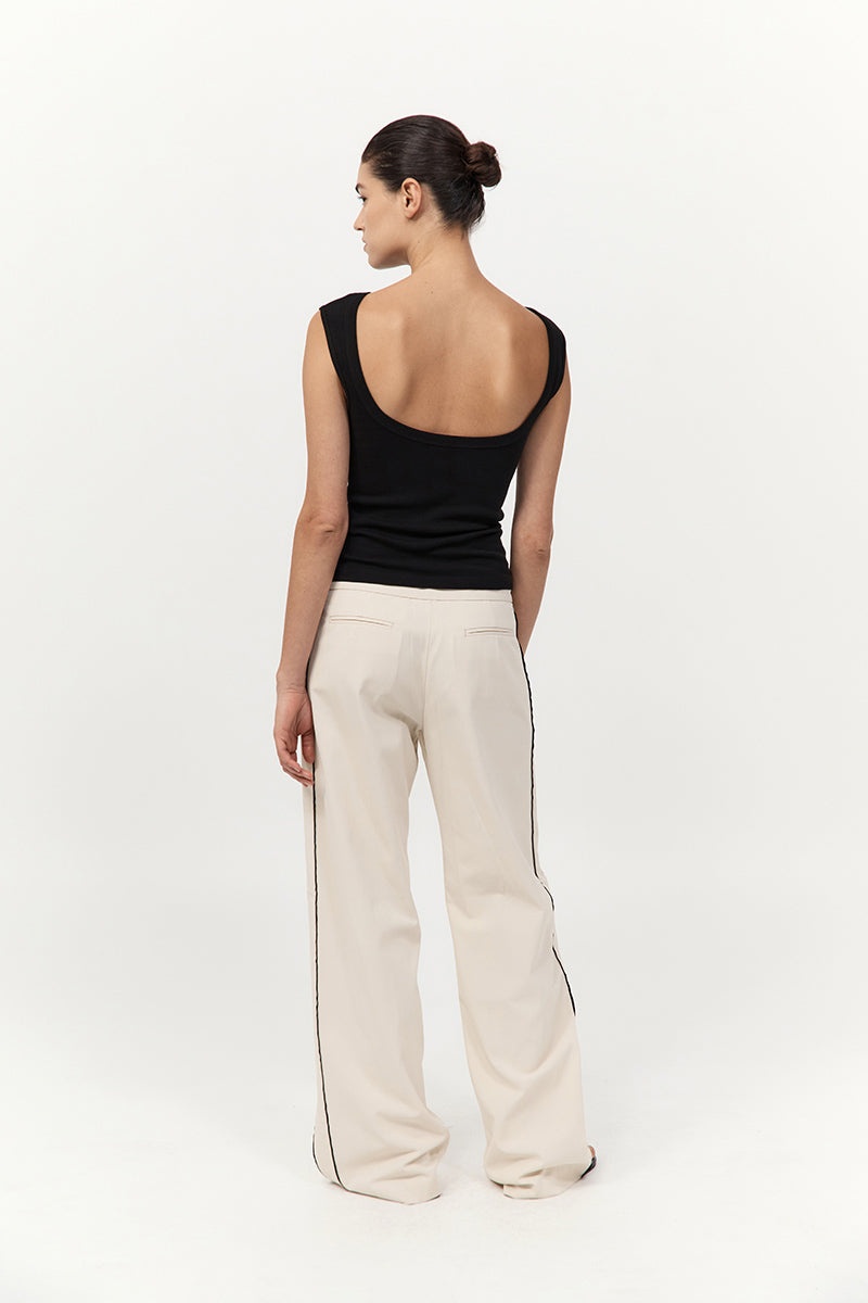 Tailored Track Pants - Putty - 5
