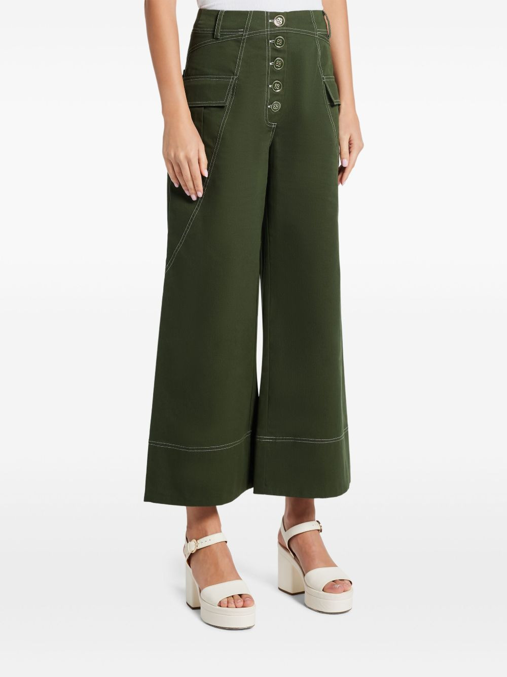 wide-leg trousers - 3
