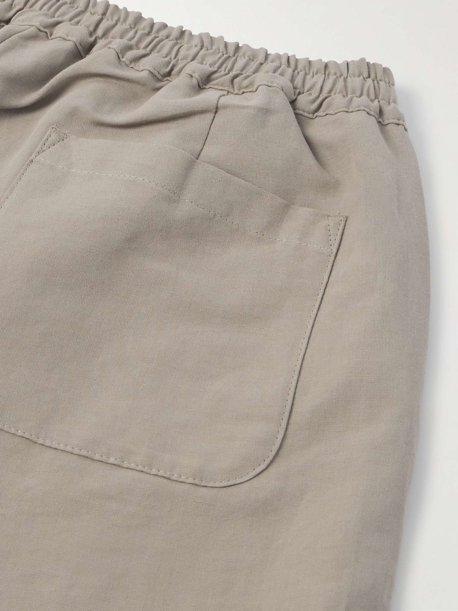 Banasa Straight-Leg Cotton and Linen-Blend Trousers - 5