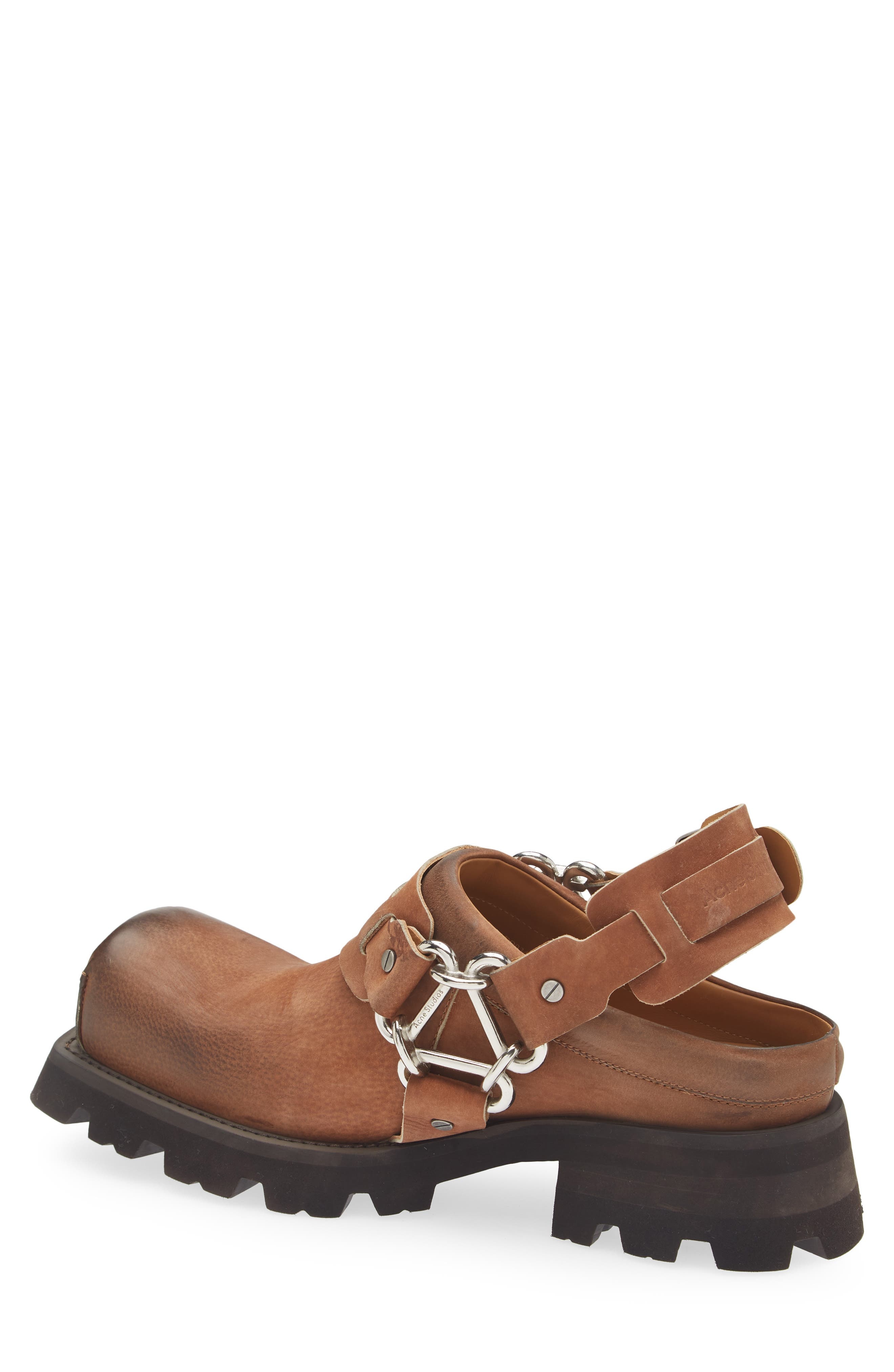 Acne Studios Balius Slingback Shoe in Caramel Brown at Nordstrom - 2