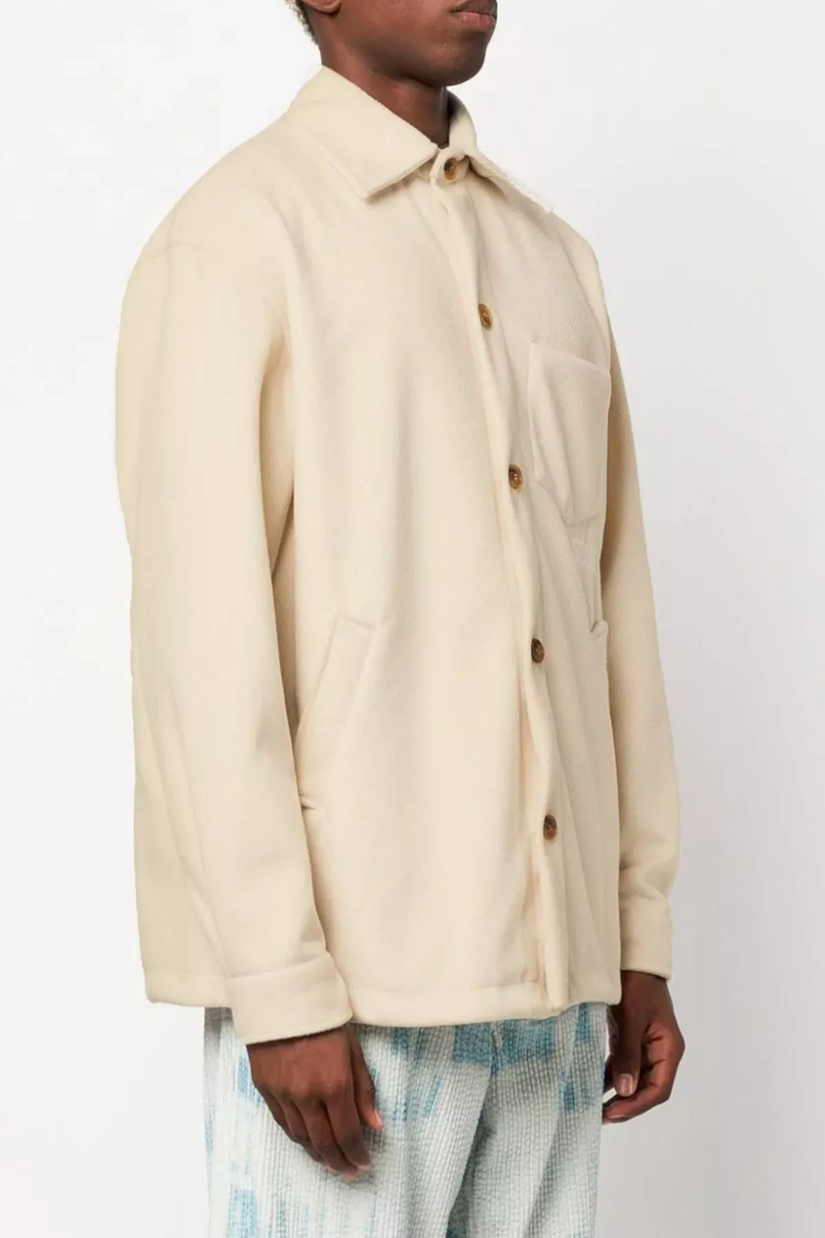 Logo embroidery jacket - 2