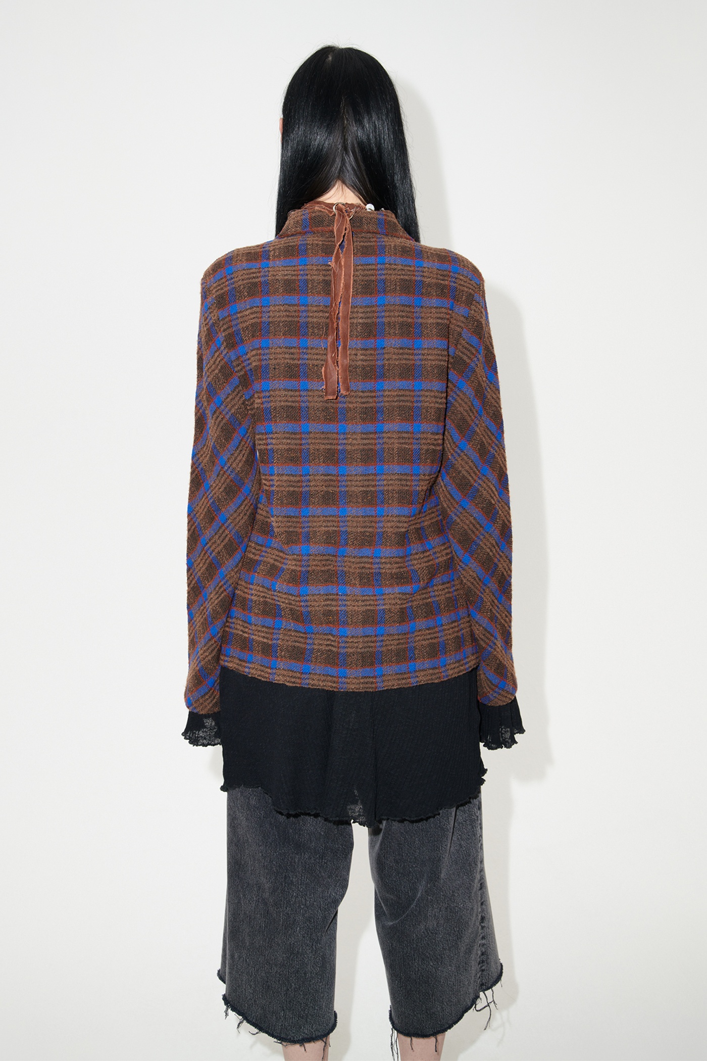 Sanctuary Shirt Brown Pankow Check - 6
