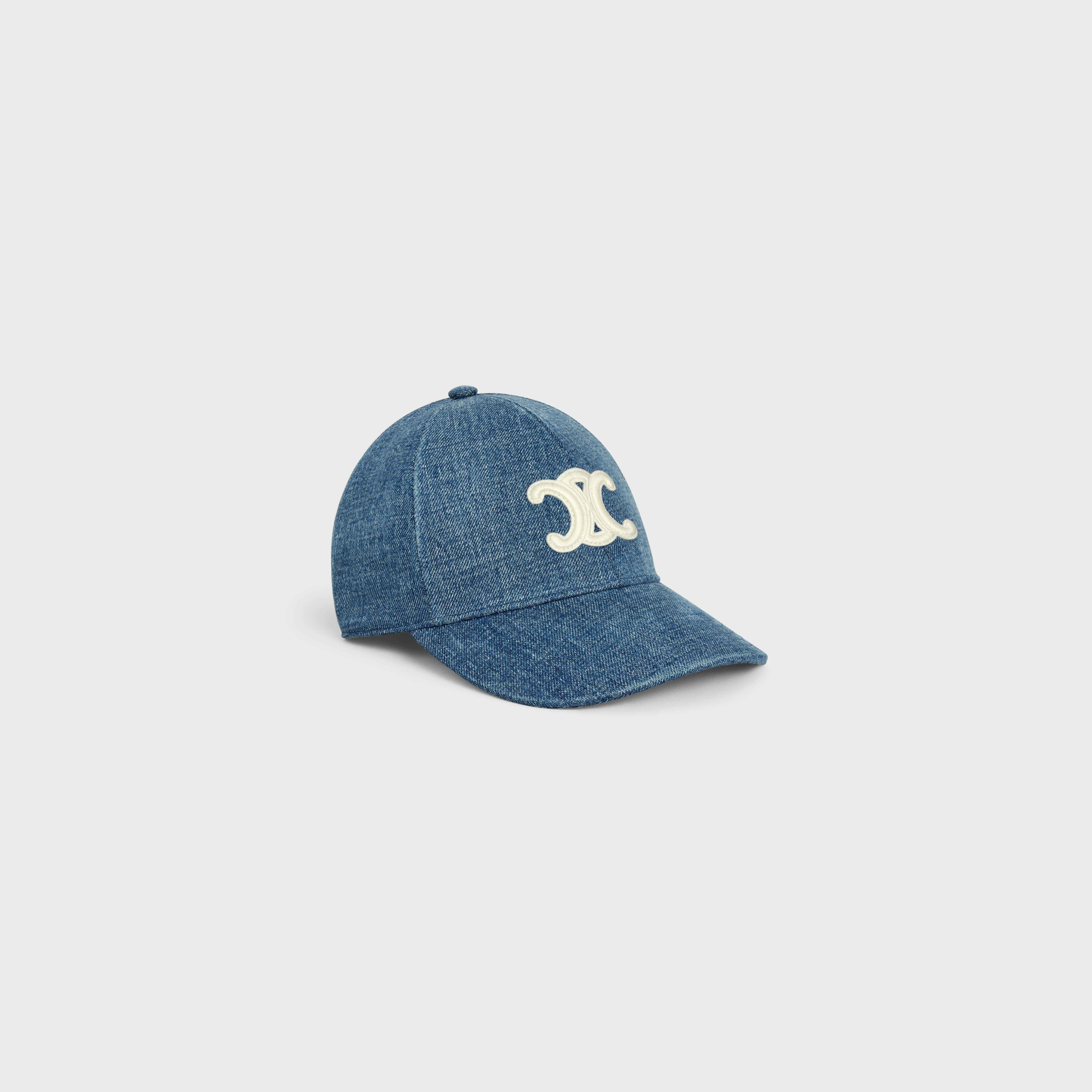 Louis Vuitton Monogram Washed Denim Cap Blue Denim