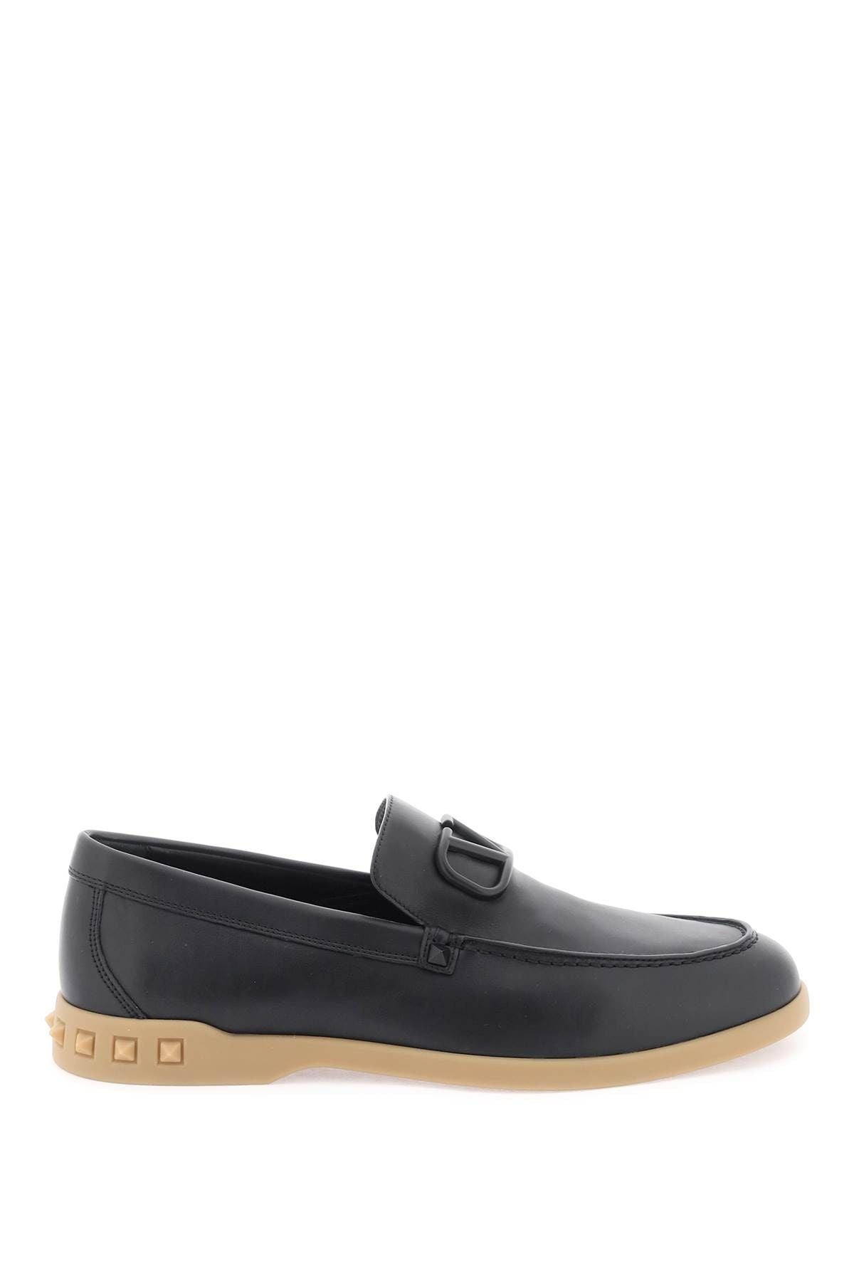 LEISURE FLOWS LEATHER LOAFERS - 1