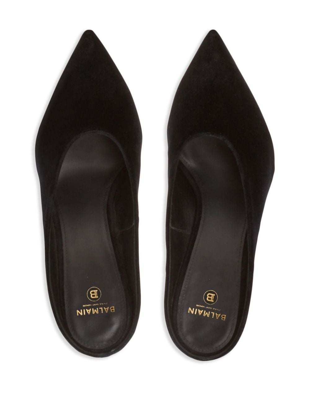 Ruby velvet mules - 4