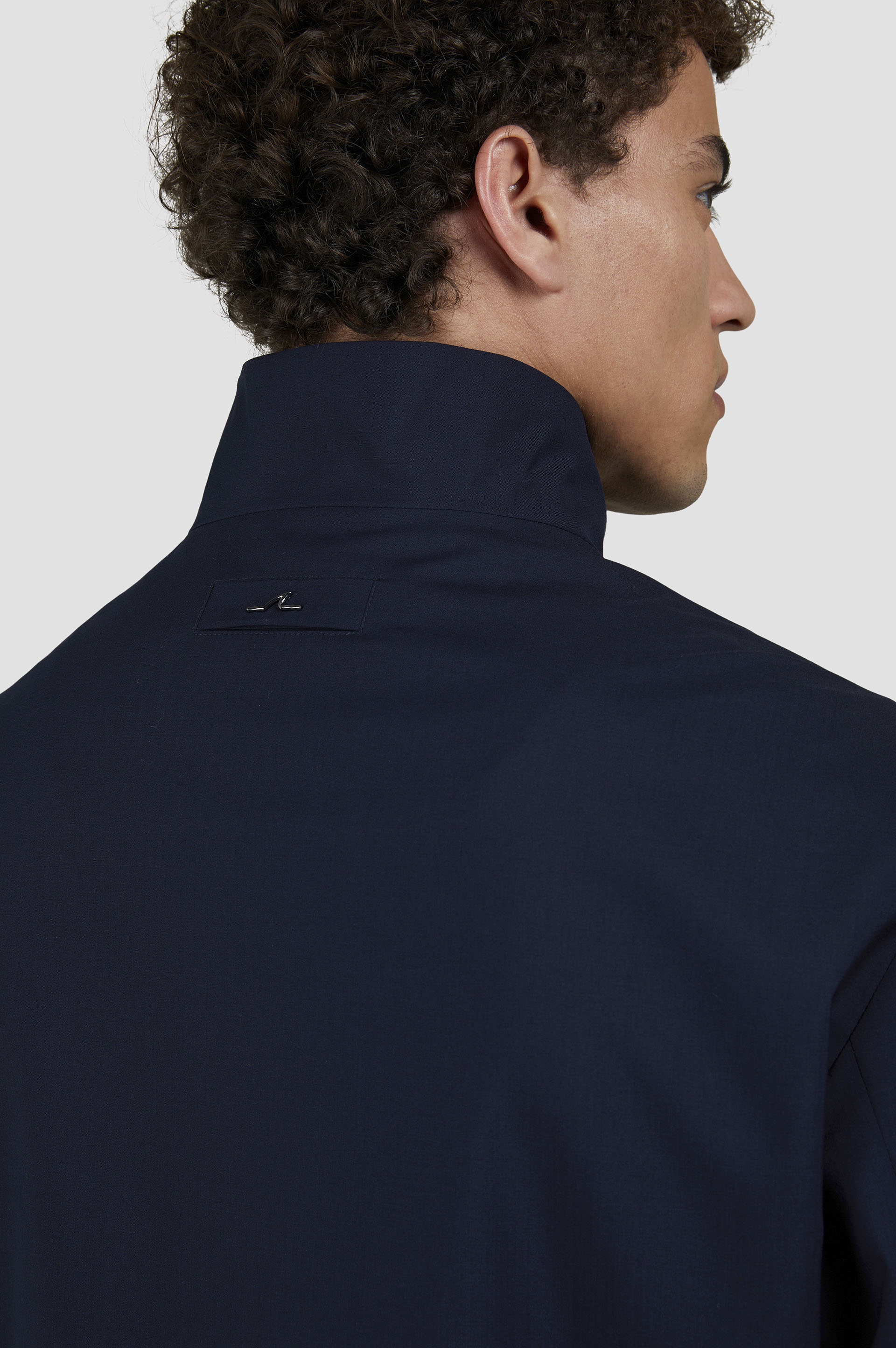 WOOL AND SILK BOMBER - 5