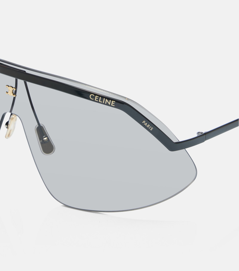 CELINE Fashion Show shield sunglasses outlook