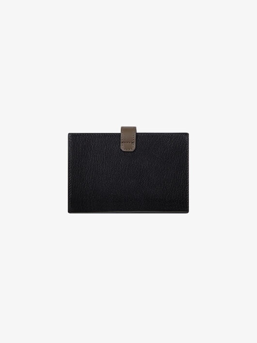 TWO-TONED GV3 WALLET IN LEATHER - 3