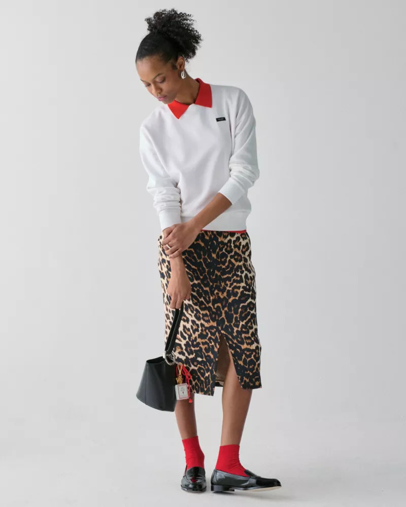 Leopard Midi Skirt 5