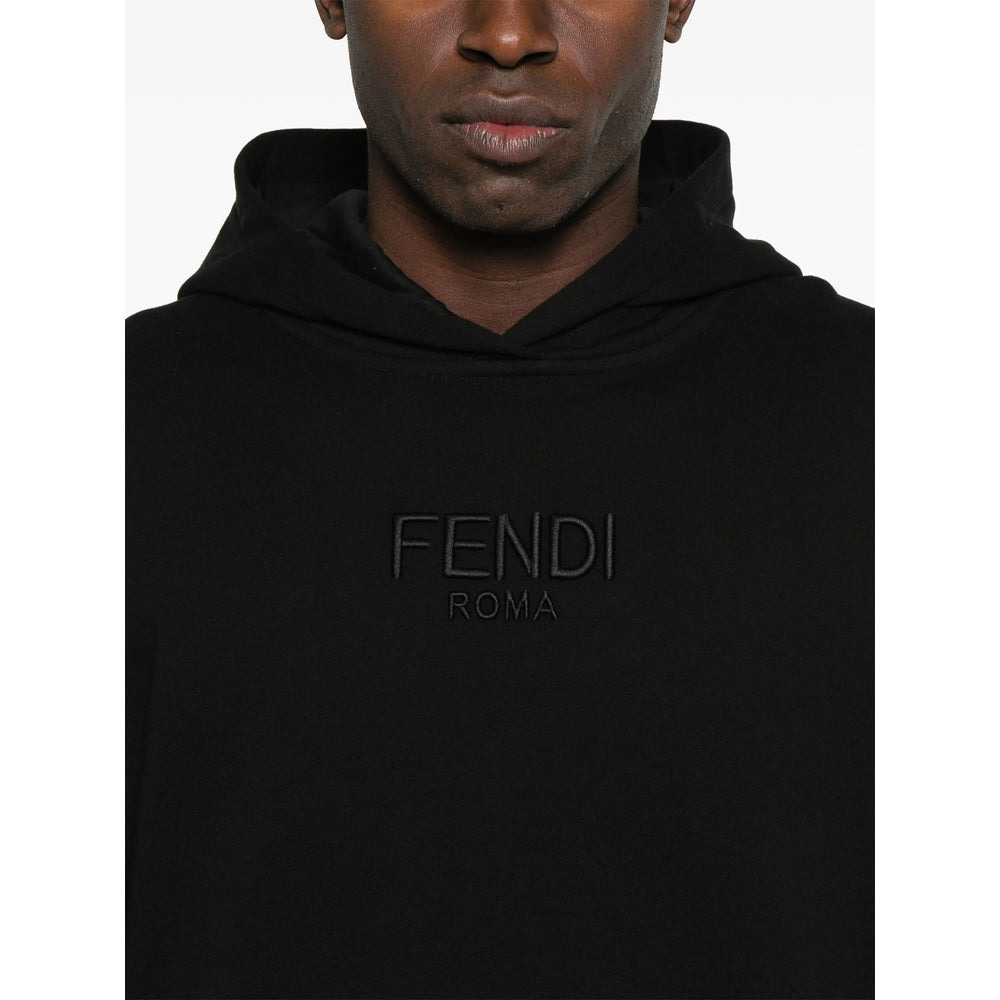 Fendi Black Sweaters & Knitwear - Hoodies Men - 4