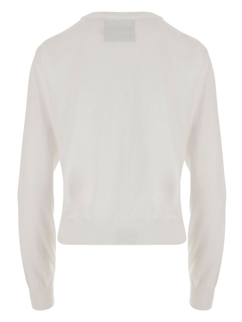 Moschino Teddy Bear-intarsia sweater outlook
