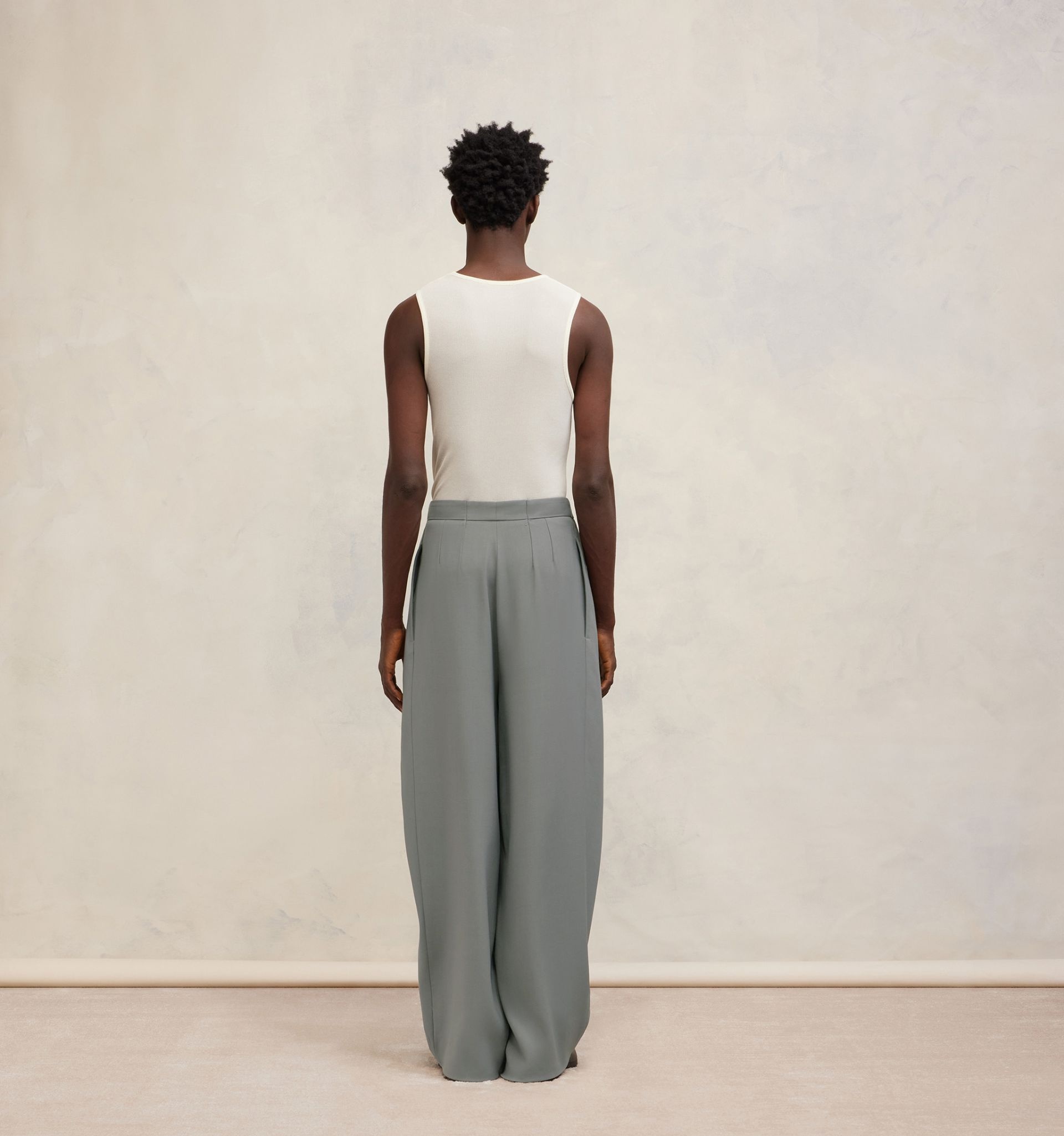 Wide Fit Trousers With Front Panels - 5