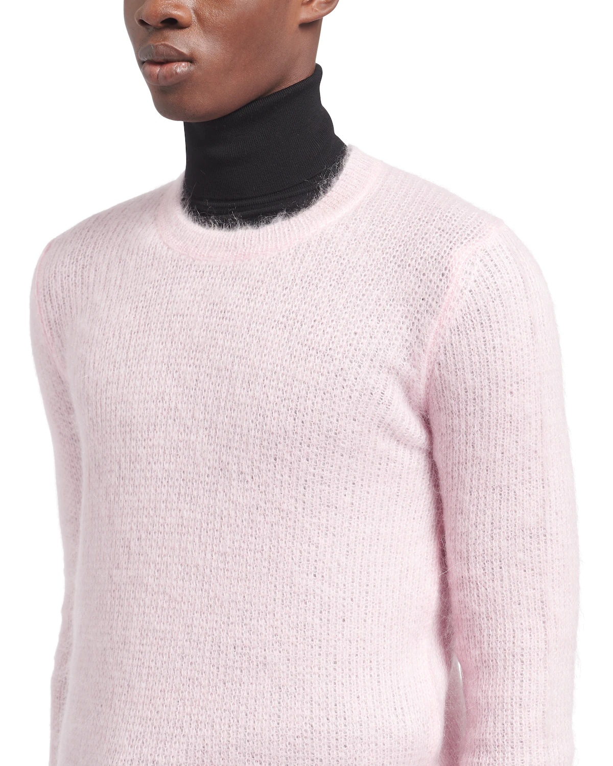 Mohair crew-neck sweater - 5