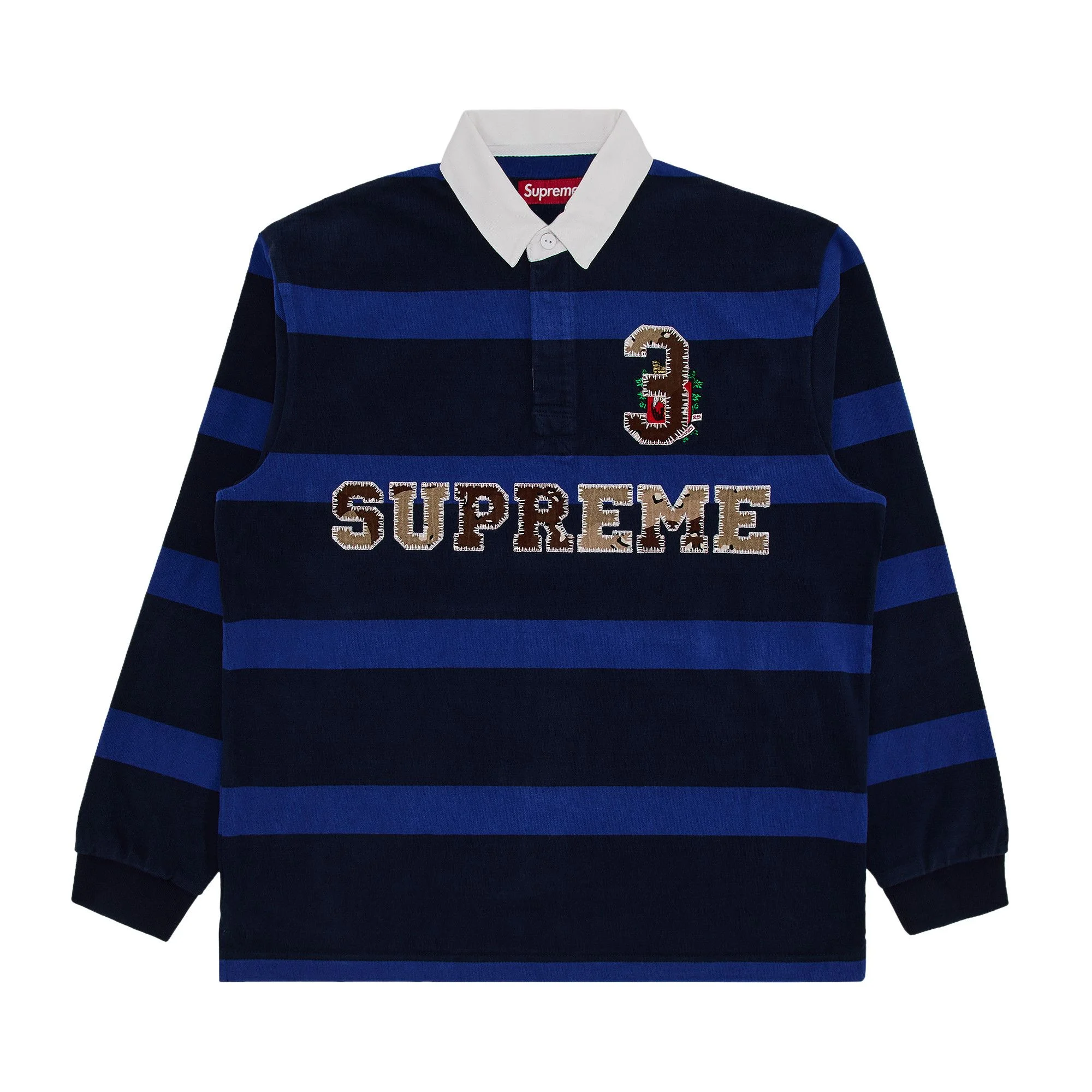 Supreme Stripe Rugby 'Navy' - 1