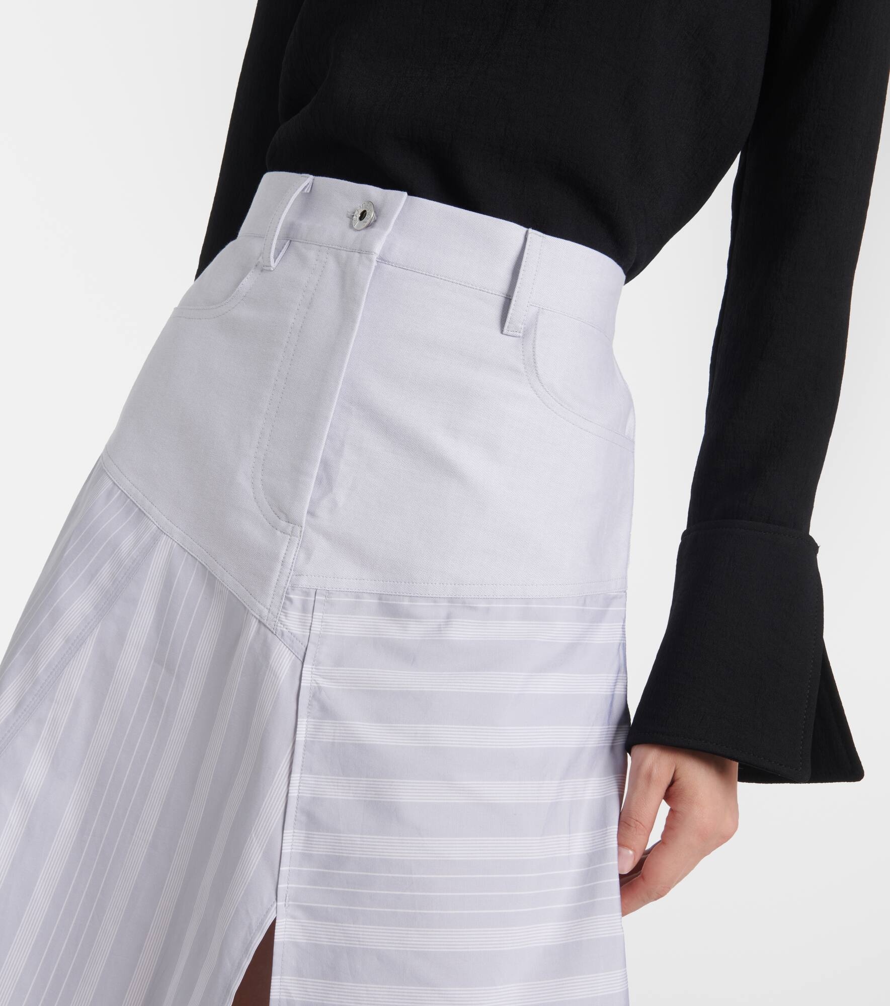 スカート JW ANDERSON Woman Skirt White DK0027PG1772 171 JW Anderson Asymmetric Draped Skirt | White | FARFETCH