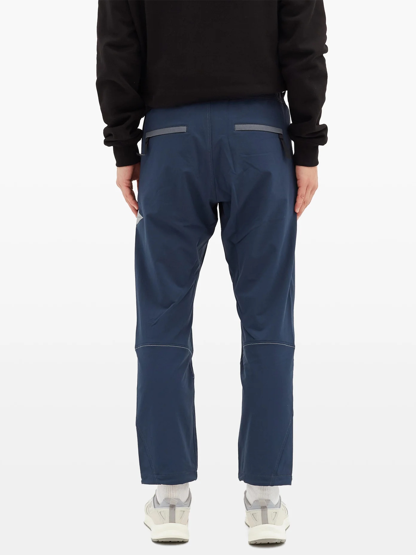 Belted technical trousers - 5