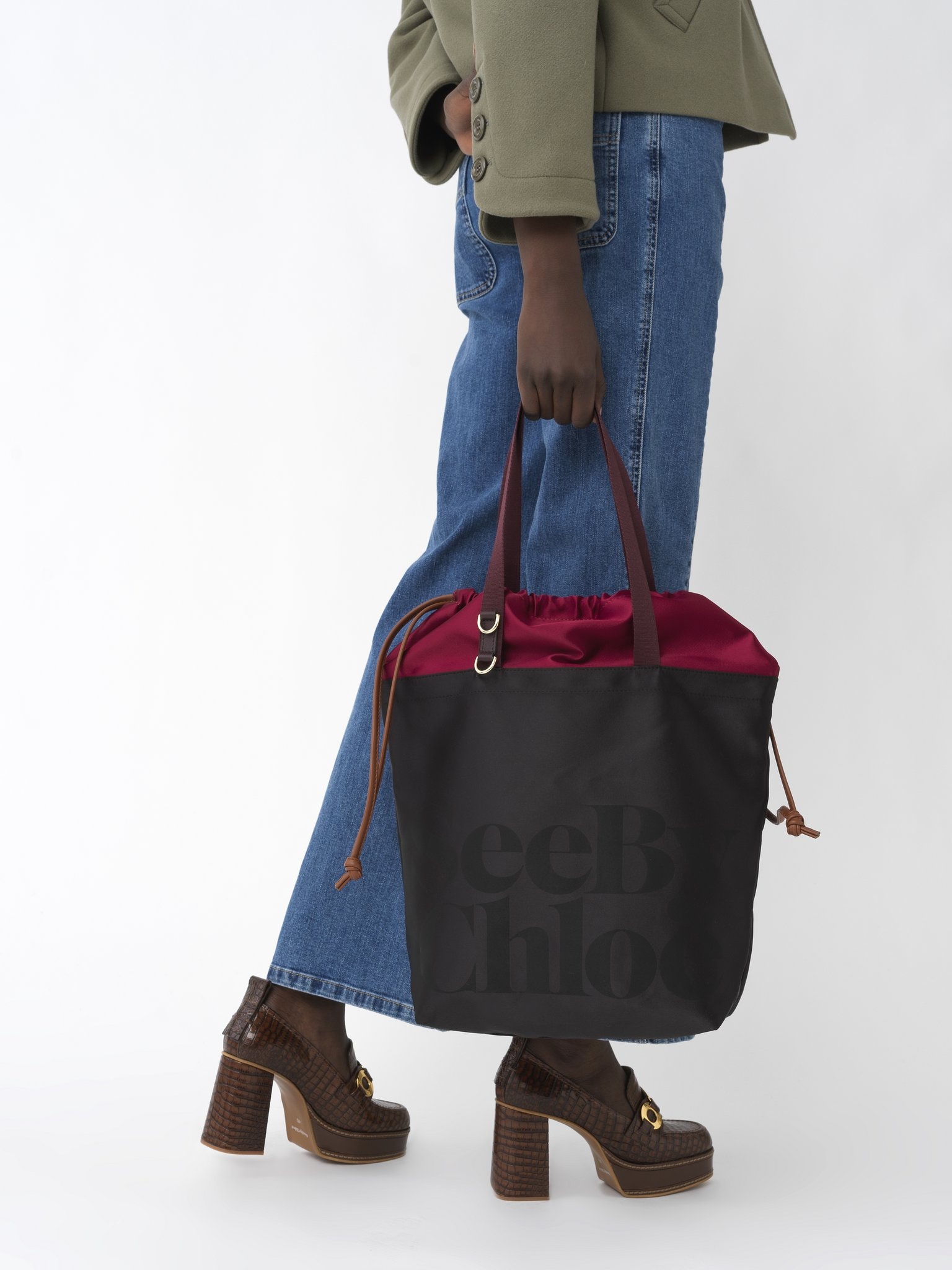 SATIN TOTE - 4