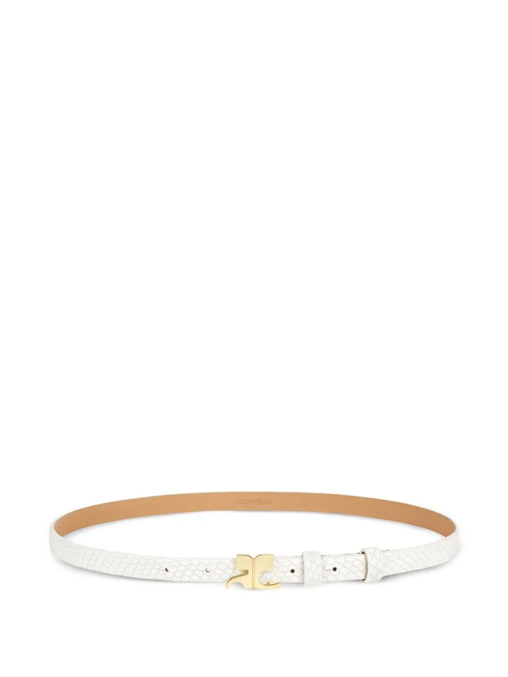 Viper leather belt - 1