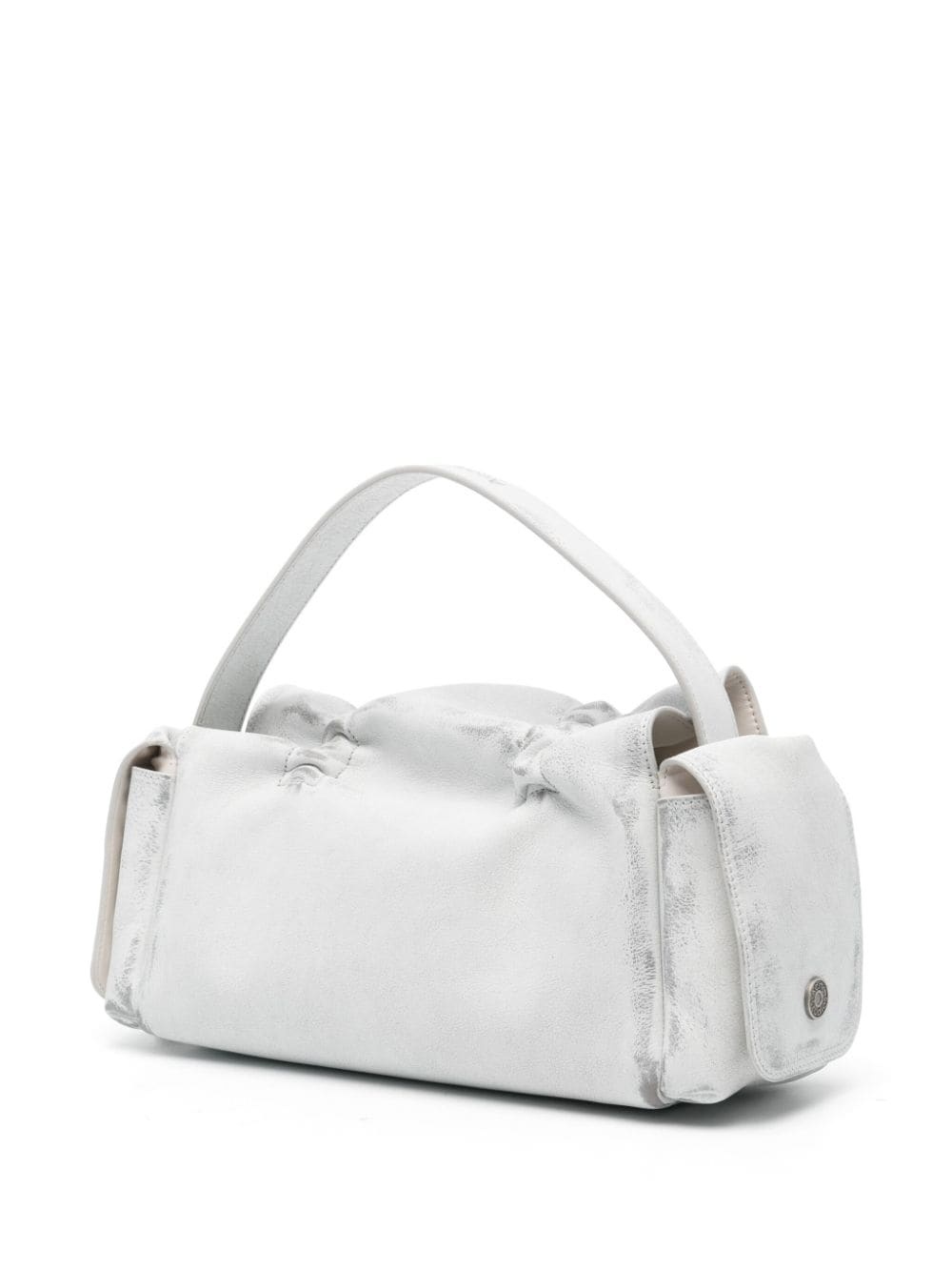 Multipocket leather shoulder bag - 3