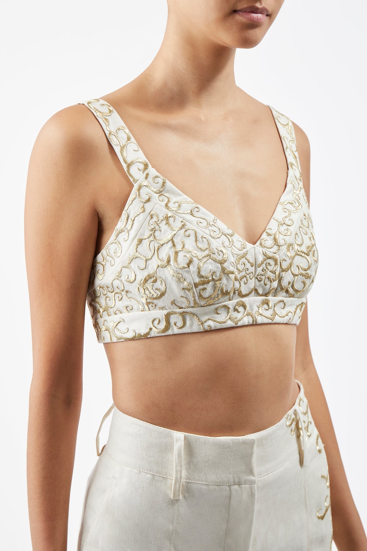 Eve Bra in Linen - 5
