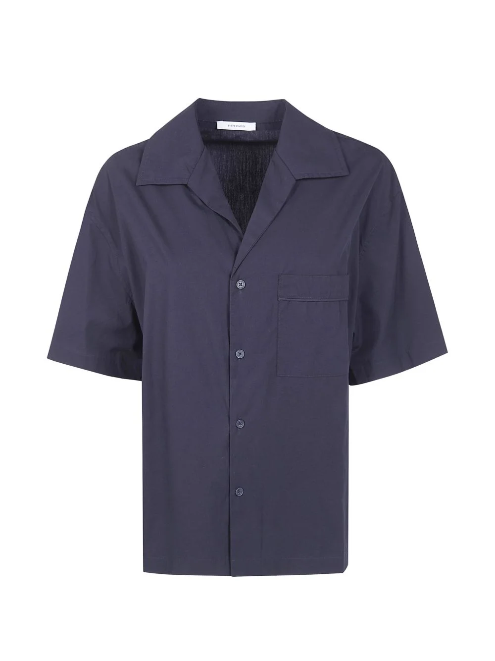 V-neck short-sleeve shirt - 1