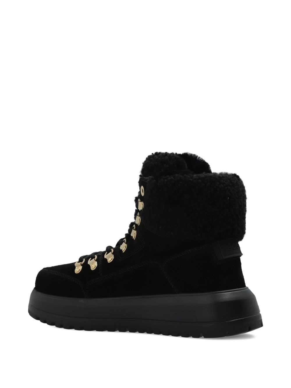 50mm lace-up trim-detail boots - 3