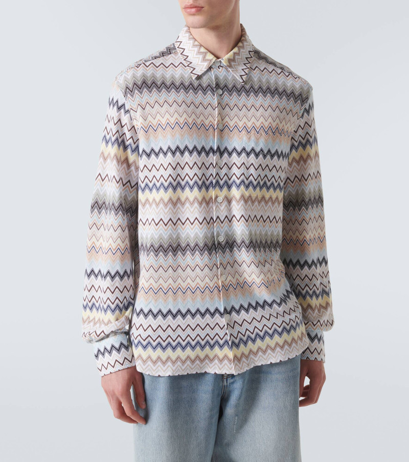 Zig Zag cotton shirt 3