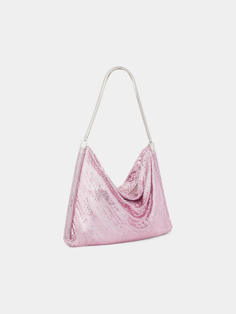 rabanne PINK CHAINMAIL POCKET BAG outlook