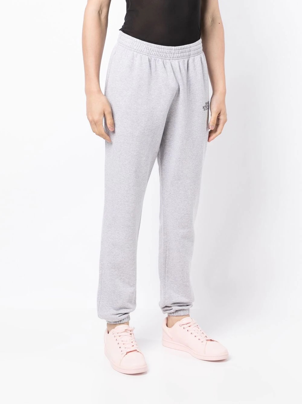 logo-print track pants - 3