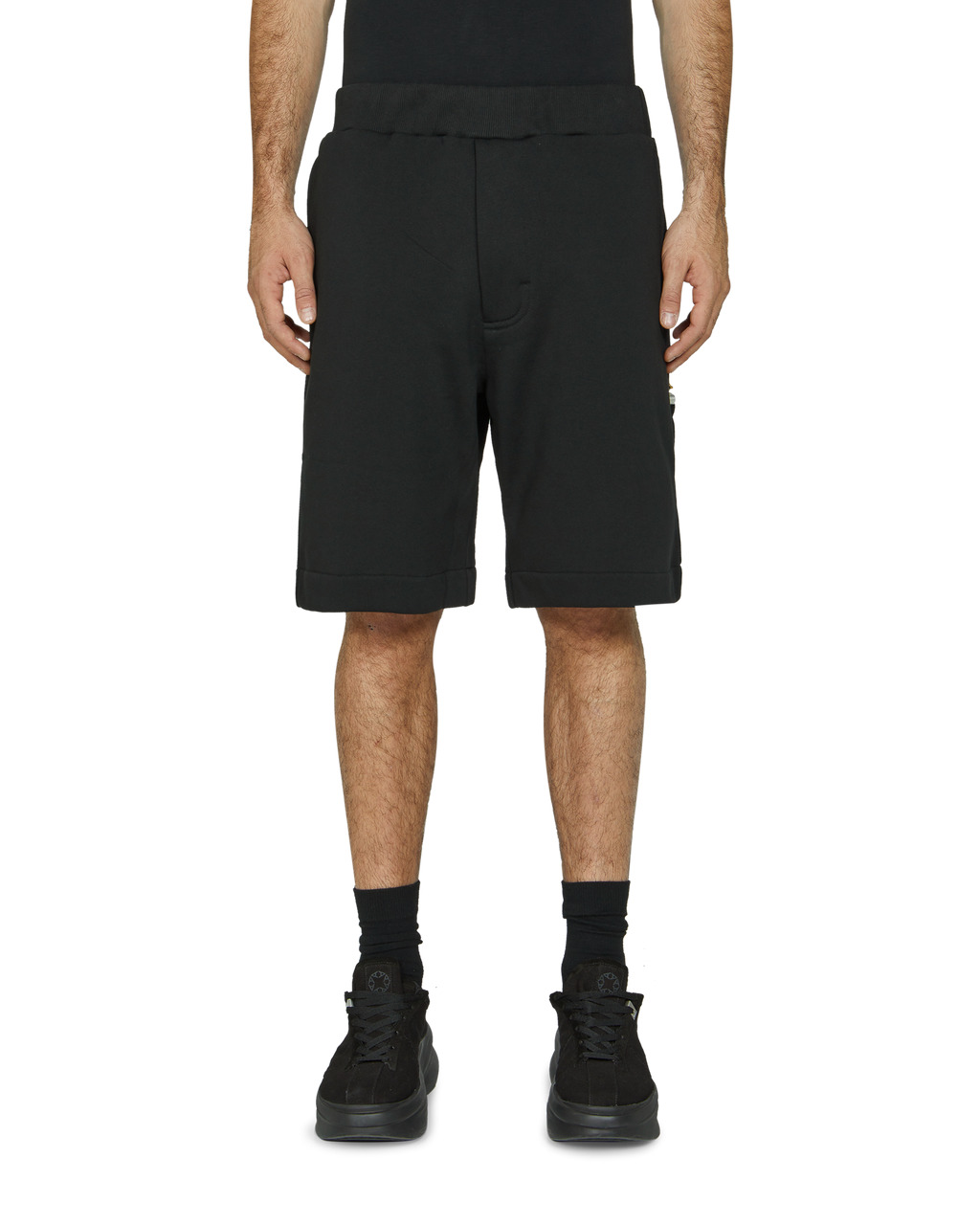 CARPENTER SWEATSHORTS WITH BUCKLE DETAIL - 2