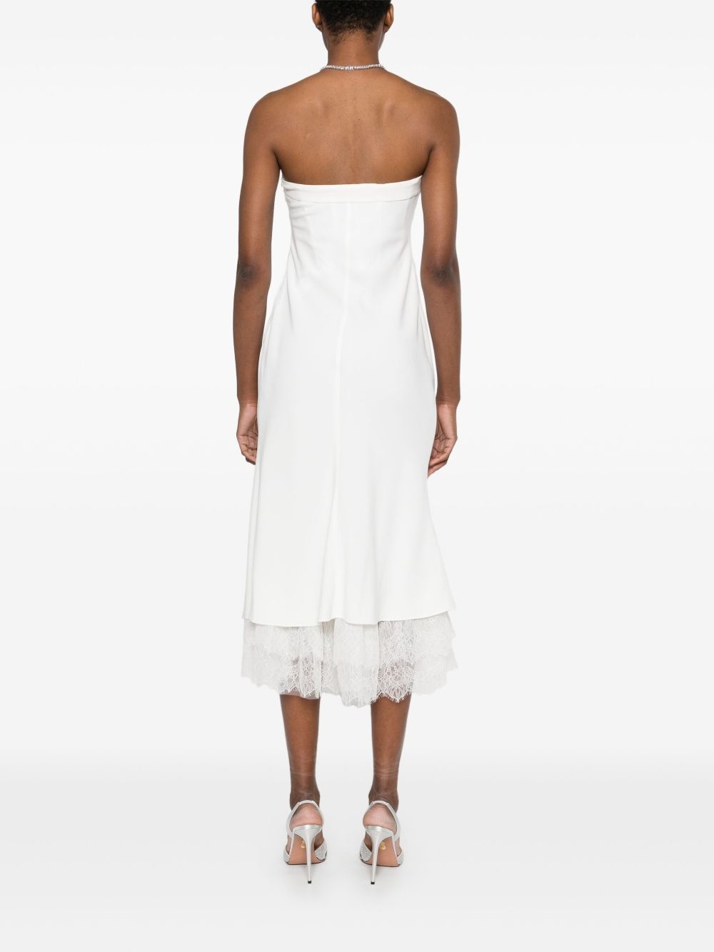 bow-detailed midi dress - 4