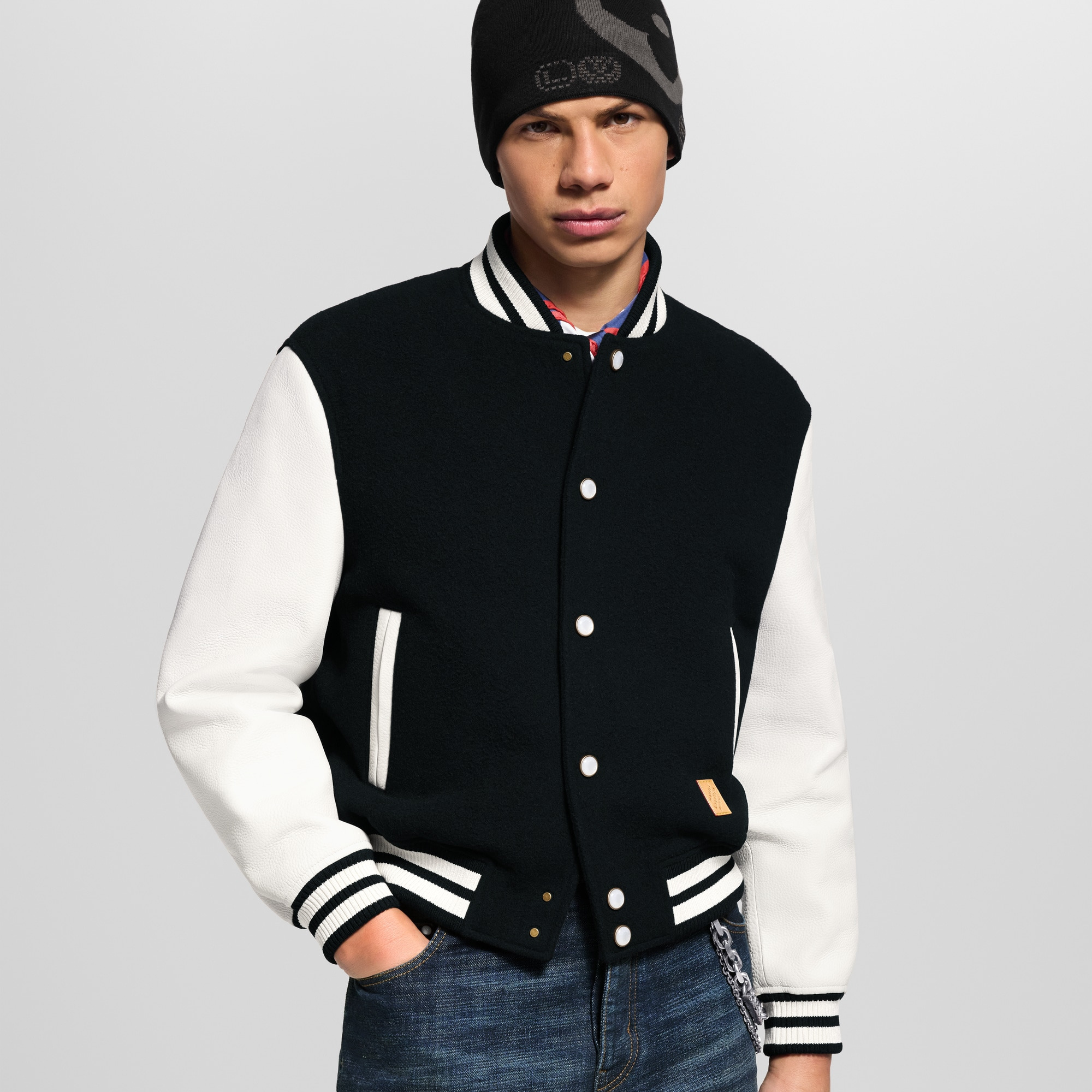 Leather Signature Varsity Jacket - 2