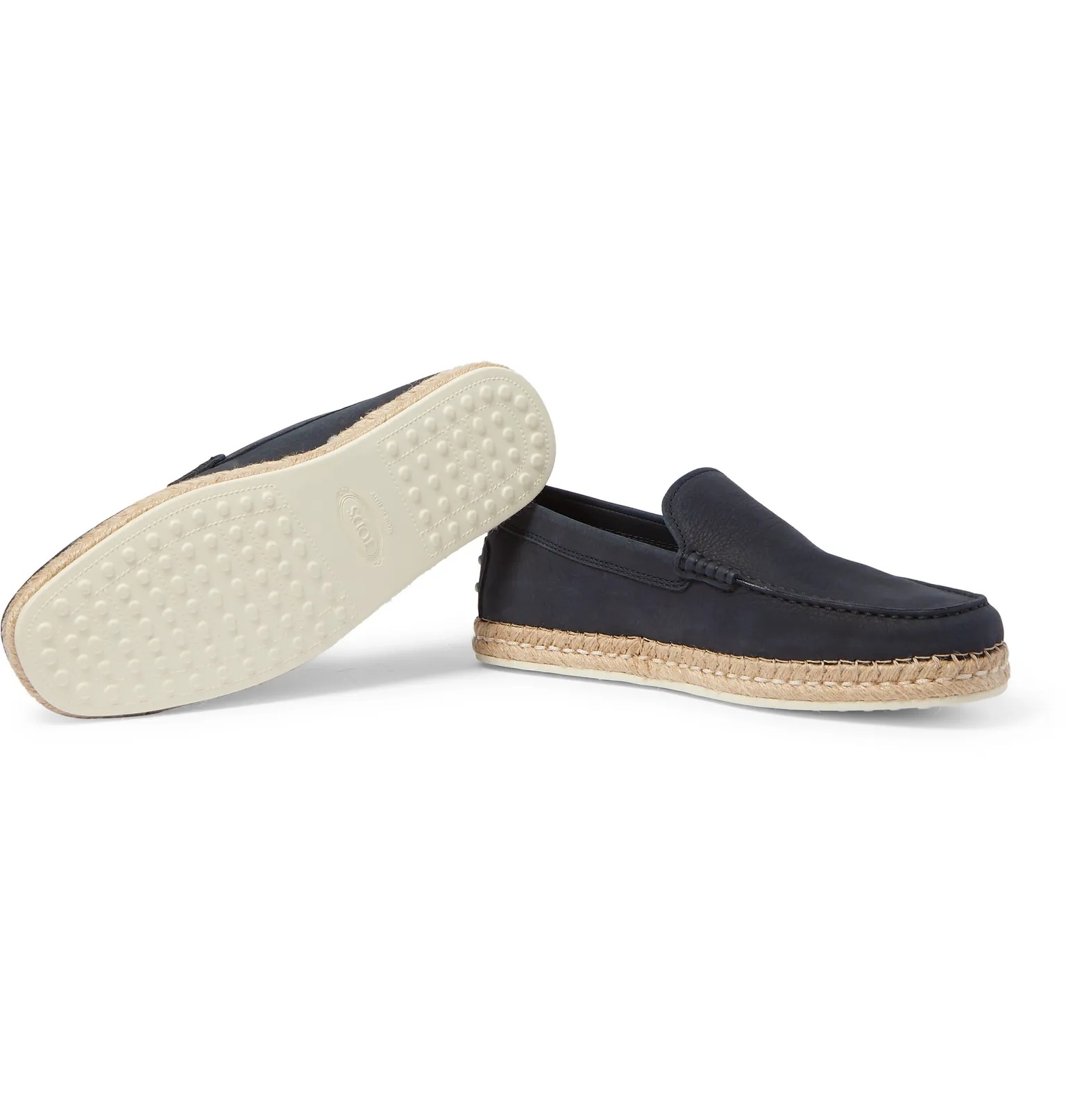 Nubuck Espadrille Loafers - 3