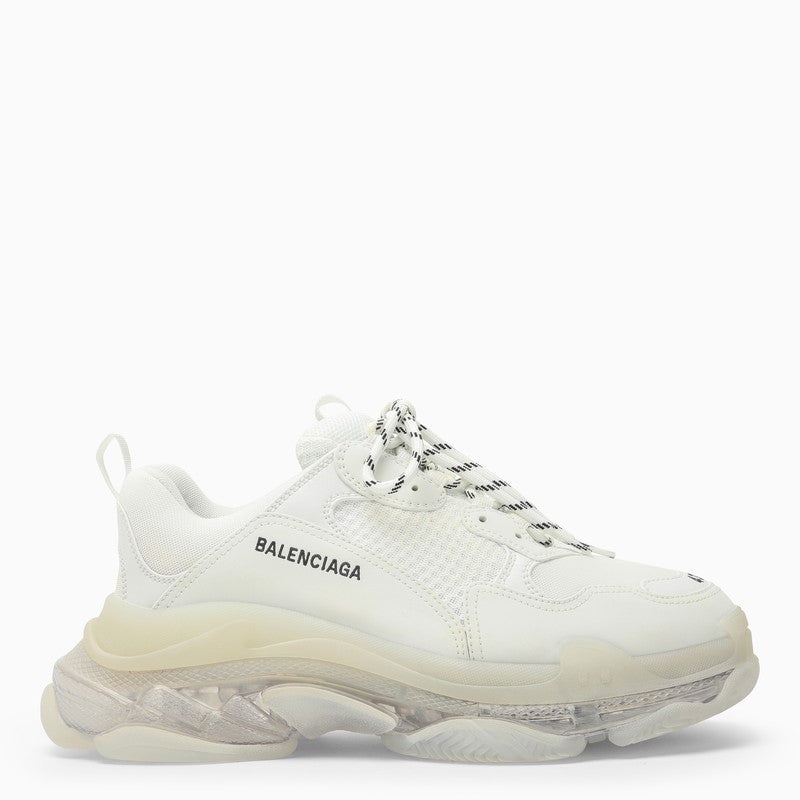 Balenciaga Triple S Clear Sole White Trainer Men - 1