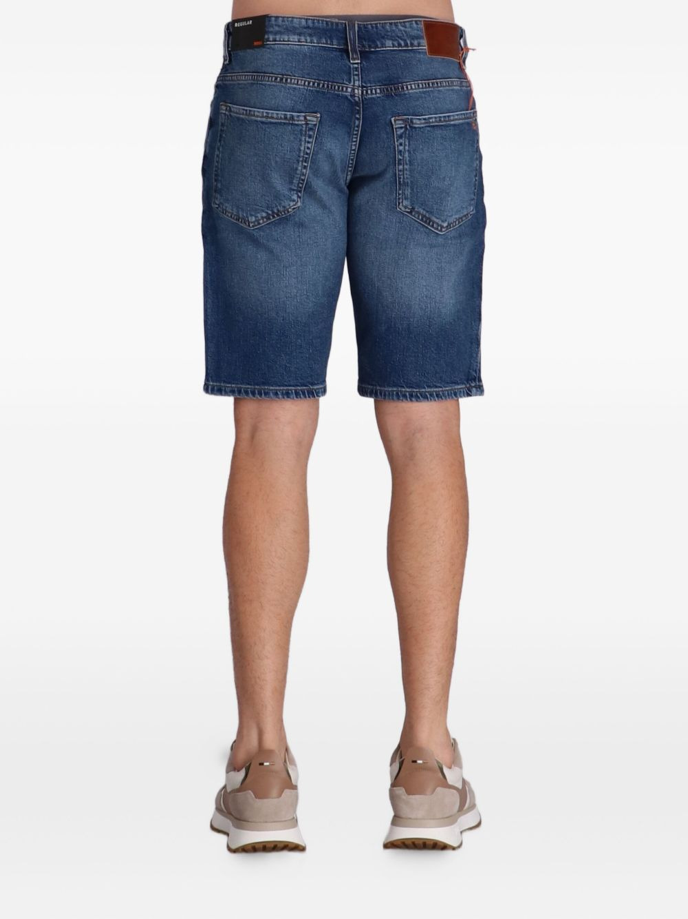 Maine five-pockets denim shorts - 4